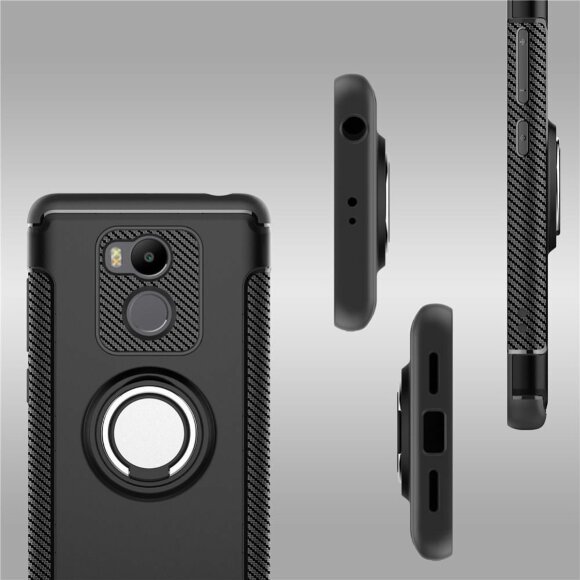 Чехол Hybrid Kickstand для Xiaomi Redmi 4 Pro / 4 Prime (серебряный)