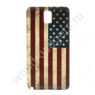 Задняя крышка для Samsung Galaxy Note 3 / N9000 (Retro American Flag)