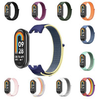 Нейлоновый ремешок для Xiaomi Mi Smart Band 8, Xiaomi Mi Band 8 (оранжевый)