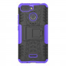 Чехол Hybrid Armor для Xiaomi Redmi 6 (черный + фиолетовый)