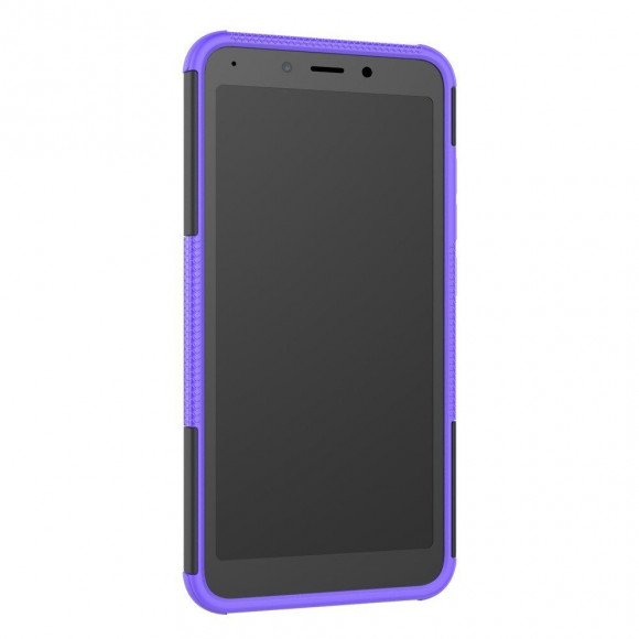Чехол Hybrid Armor для Xiaomi Redmi 6 (черный + фиолетовый) Чехол Hybrid Armor для Xiaomi Redmi 6 (черный + фиолетовый)