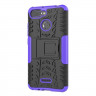 Чехол Hybrid Armor для Xiaomi Redmi 6 (черный + фиолетовый)