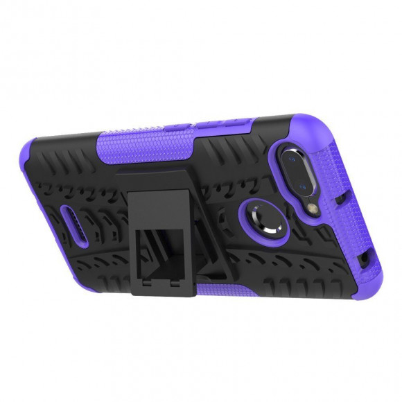 Чехол Hybrid Armor для Xiaomi Redmi 6 (черный + фиолетовый) Чехол Hybrid Armor для Xiaomi Redmi 6 (черный + фиолетовый)