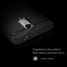 Чехол-накладка Carbon Fibre для Xiaomi Redmi Note 4 / 4X (серый)