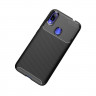 Чехол-накладка Resistant Carbon для Xiaomi Redmi Note 7 / Note 7 Pro (черный)