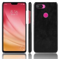 Чехол Litchi Texture для Xiaomi Mi 8 Lite (черный) Чехол Litchi Texture для Xiaomi Mi 8 Lite (черный)