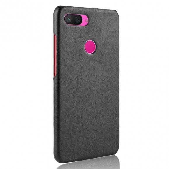 Чехол Litchi Texture для Xiaomi Mi 8 Lite (черный) Чехол Litchi Texture для Xiaomi Mi 8 Lite (черный)