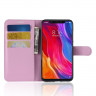 Чехол с визитницей для Xiaomi Mi 8 (розовый)