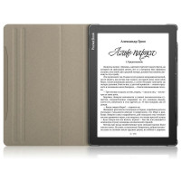 Поворотный чехол для PocketBook 970 (серый)