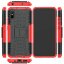 Чехол Hybrid Armor для Xiaomi Redmi 9A (черный + красный)