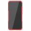 Чехол Hybrid Armor для Xiaomi Redmi 9A (черный + красный)