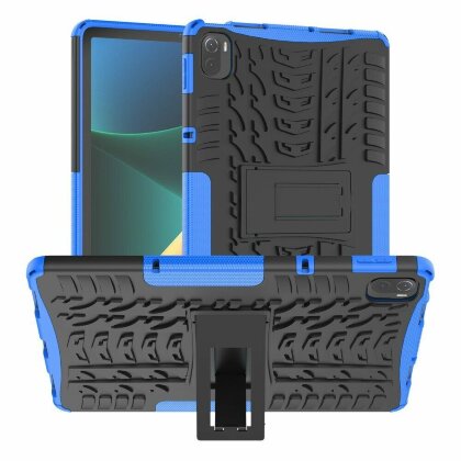 Чехол Hybrid Armor для Xiaomi Pad 5 / Pad 5 Pro (черный + голубой)