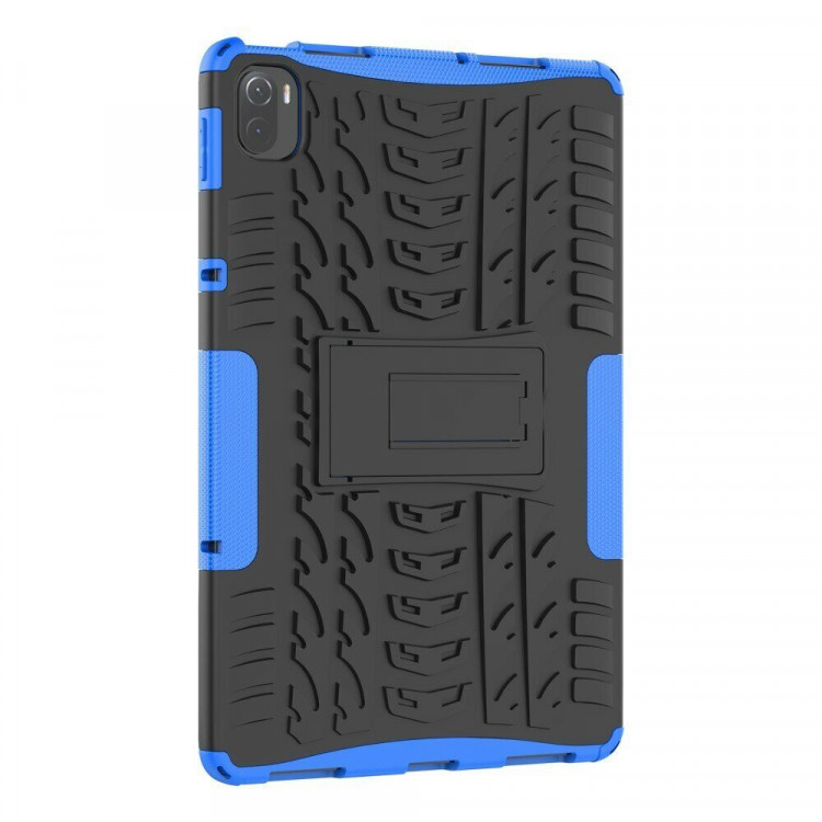 Чехол Hybrid Armor для Xiaomi Pad 5 / Pad 5 Pro (черный + голубой)