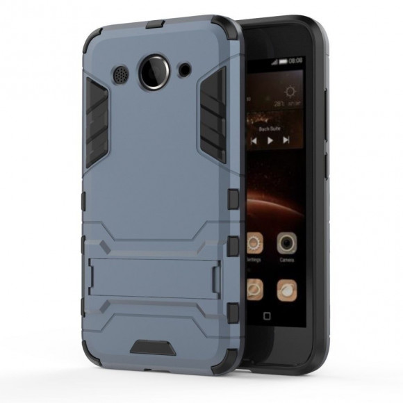 Чехол Duty Armor для Huawei Y3 (2017) (темно-синий)