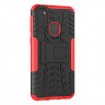Чехол Hybrid Armor для Samsung Galaxy M30s / Galaxy M21 (черный + красный)