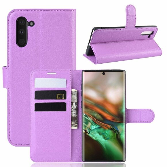 Чехол для Samsung Galaxy Note 10 (фиолетовый)
