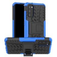 Чехол Hybrid Armor для Samsung Galaxy S20 (черный + голубой) Чехол Hybrid Armor для Samsung Galaxy S20 (черный + голубой)