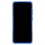 Чехол Hybrid Armor для Samsung Galaxy S20 (черный + голубой)