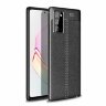 Чехол-накладка Litchi Grain для Samsung Galaxy Note 20 (черный)