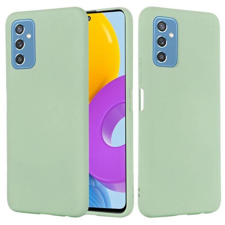 Силиконовый чехол Mobile Shell для Samsung Galaxy M52 5G (зеленый)