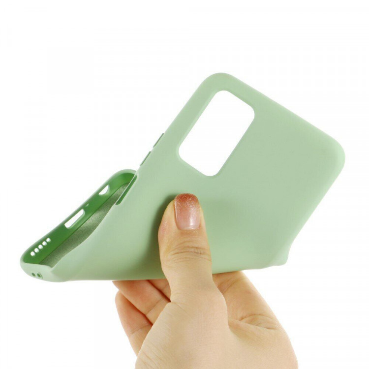 Силиконовый чехол Mobile Shell для Samsung Galaxy M52 5G (зеленый)