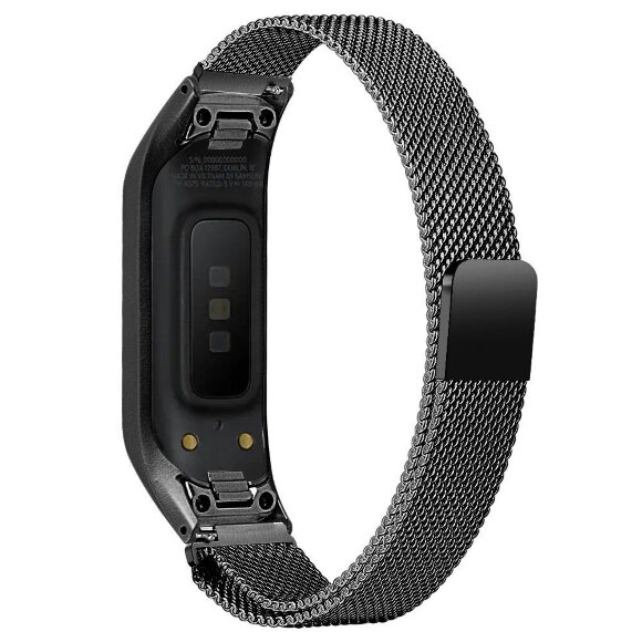 Сетчатый браслет для Samsung Galaxy Fit E SM-R375 (черный)