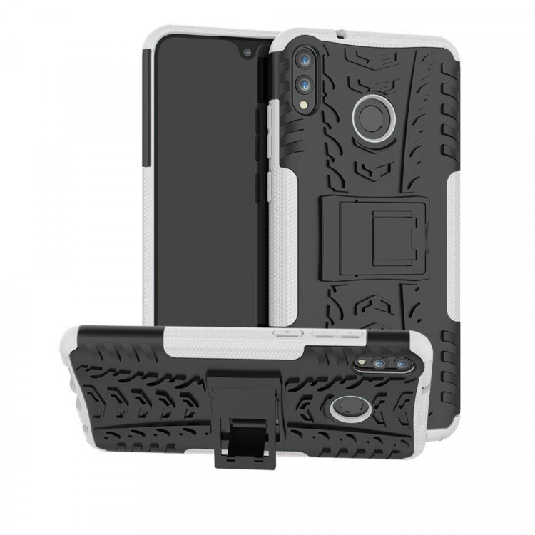 Чехол Hybrid Armor для Huawei Honor 8X Max (черный + белый)