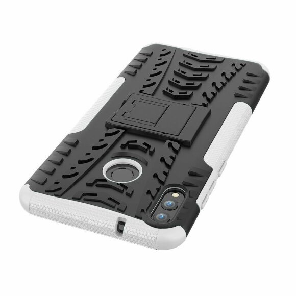 Чехол Hybrid Armor для Huawei Honor 8X Max (черный + белый) Чехол Hybrid Armor для Huawei Honor 8X Max (черный + белый)
