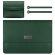 Чехол DOWSWIN для ноутбука и Macbook 15,6 дюйма (зеленый)