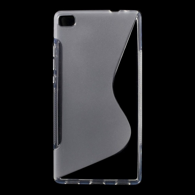 Нескользящий чехол для Huawei P8 (прозрачный)