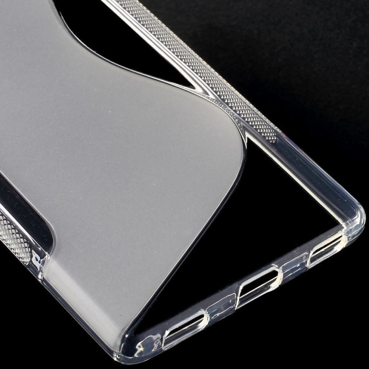 Нескользящий чехол для Huawei P8 (прозрачный)