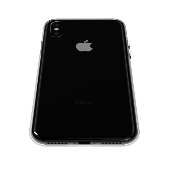 Силиконовый TPU чехол для iPhone X / ХS (прозрачный) Силиконовый TPU чехол для iPhone X / ХS (прозрачный)