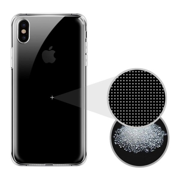 Силиконовый TPU чехол для iPhone X / ХS (прозрачный) Силиконовый TPU чехол для iPhone X / ХS (прозрачный)