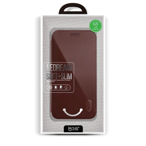 Чехол LENUO для LG G5 / LG G5 se (коричневый) Чехол LENUO для LG G5 / LG G5 se (коричневый)
