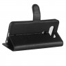 Чехол с визитницей для LG Q8 (черный)