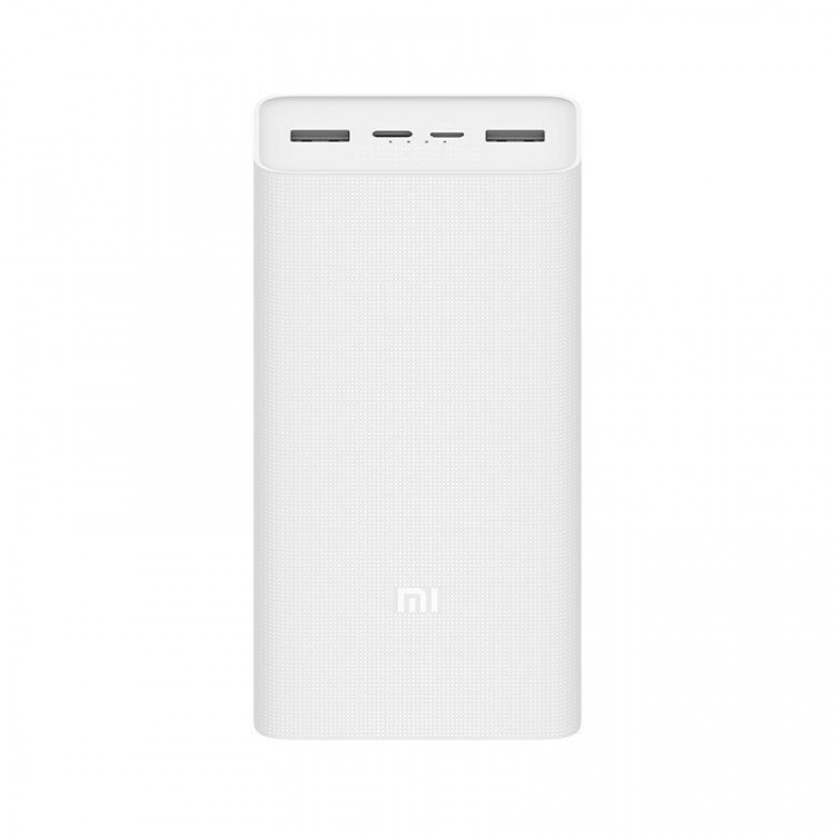 Внешний аккумулятор Xiaomi Mi Power Bank 3 30000 mAh (белый)
