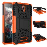 Чехол Hybrid Armor для Lenovo A2010 (черный + оранжевый) Чехол Hybrid Armor для Lenovo A2010 (черный + оранжевый)