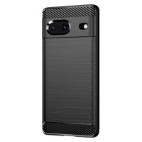 Чехол-накладка Carbon Fibre для Google Pixel 7 (черный)