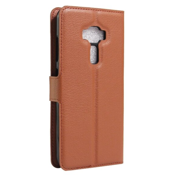Чехол с визитницей для ASUS ZenFone 3 Deluxe ZS550KL (коричневый)