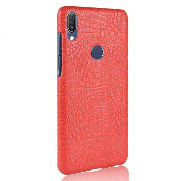 Чехол Crocodile Texture для Asus Zenfone Max Pro (M1) ZB601KL / ZB602KL (красный) Чехол Crocodile Texture для Asus Zenfone Max Pro (M1) ZB601KL / ZB602KL (красный)