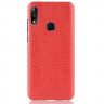 Чехол Crocodile Texture для Asus Zenfone Max Pro (M2) ZB631KL (красный)