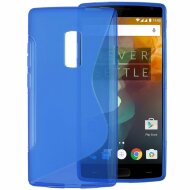 Нескользящий чехол для OnePlus 2 (голубой) Нескользящий чехол для OnePlus 2 (голубой)