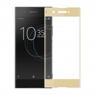 Защитное стекло 3D для Sony Xperia XA1 (золотой) Защитное стекло 3D для Sony Xperia XA1 (золотой)