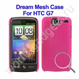 Пластиковый чехол для HTC Desire (пурпурный)