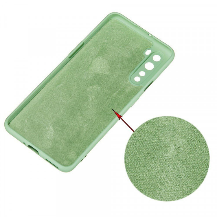 Силиконовый чехол Mobile Shell для OnePlus Nord (зеленый)