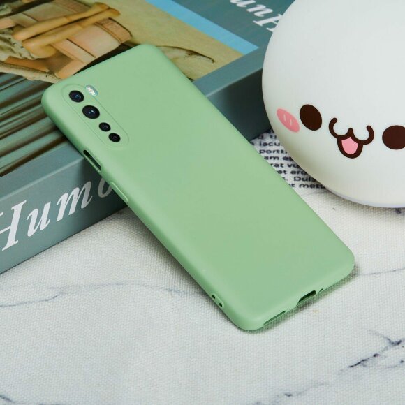 Силиконовый чехол Mobile Shell для OnePlus Nord (зеленый)