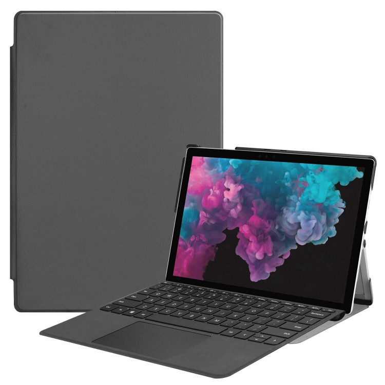 Чехол для Microsoft Surface Pro 4, 5, 6, 7 (серый)