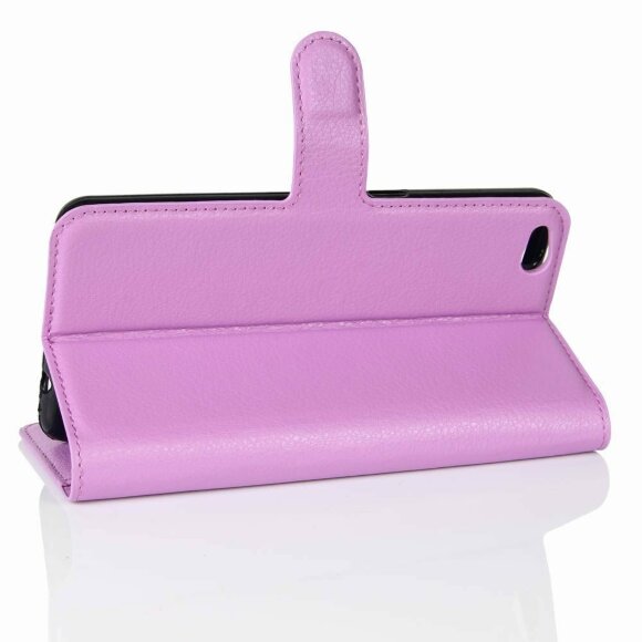 Чехол с визитницей для ZTE Nubia N2 (фиолетовый)