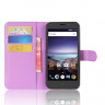 Чехол с визитницей для ZTE Nubia N2 (фиолетовый)