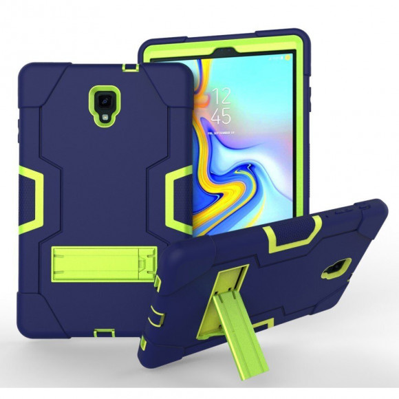 Гибридный TPU чехол для Samsung Galaxy Tab A 10.5 (2018) SM-T590 / SM-T595 (темно-синий + зеленый) Гибридный TPU чехол для Samsung Galaxy Tab A 10.5 (2018) SM-T590 / SM-T595 (темно-синий + зеленый)